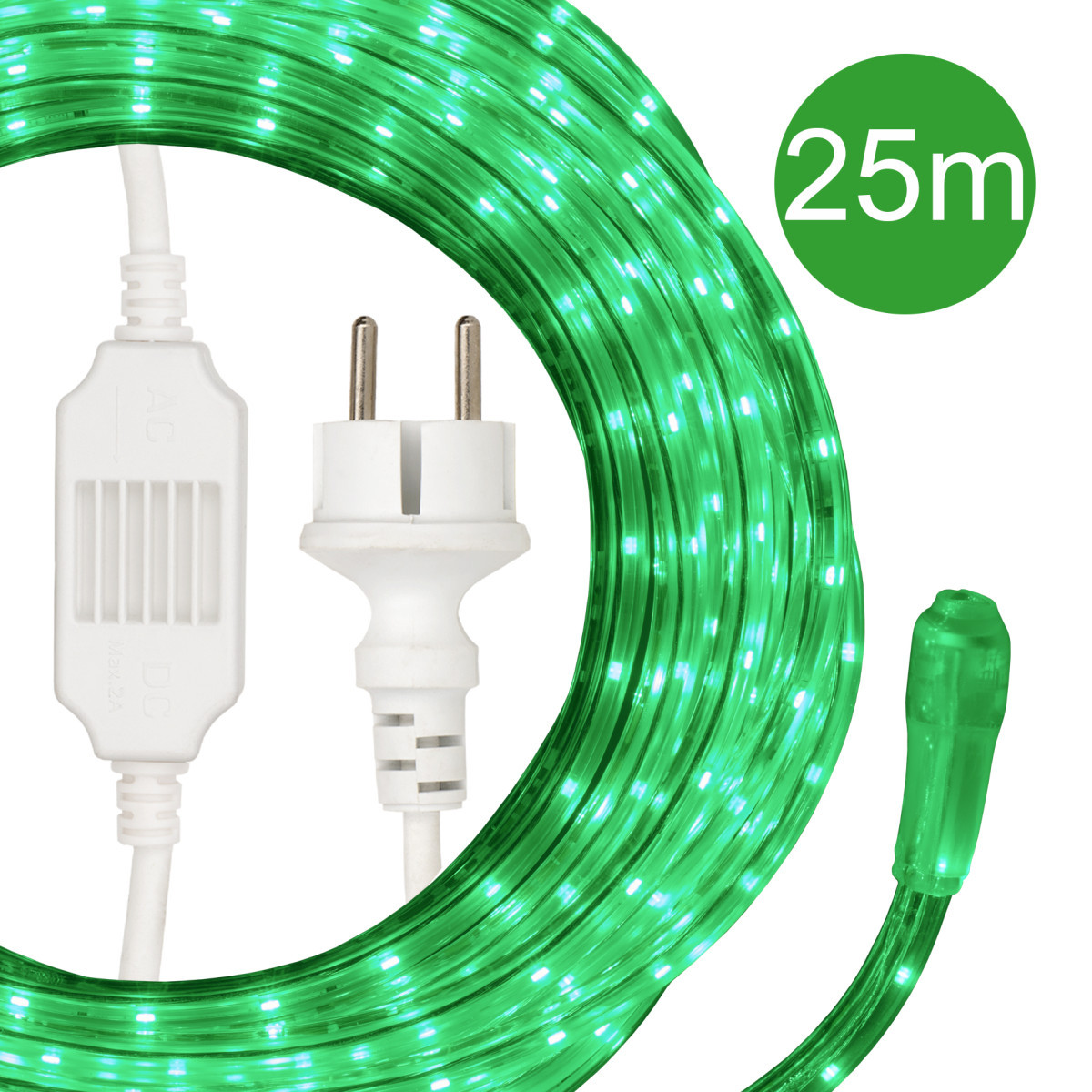 Bailey RoBust LED rope Robust Led rope 25M 5W/M 170LM/M groen ip65