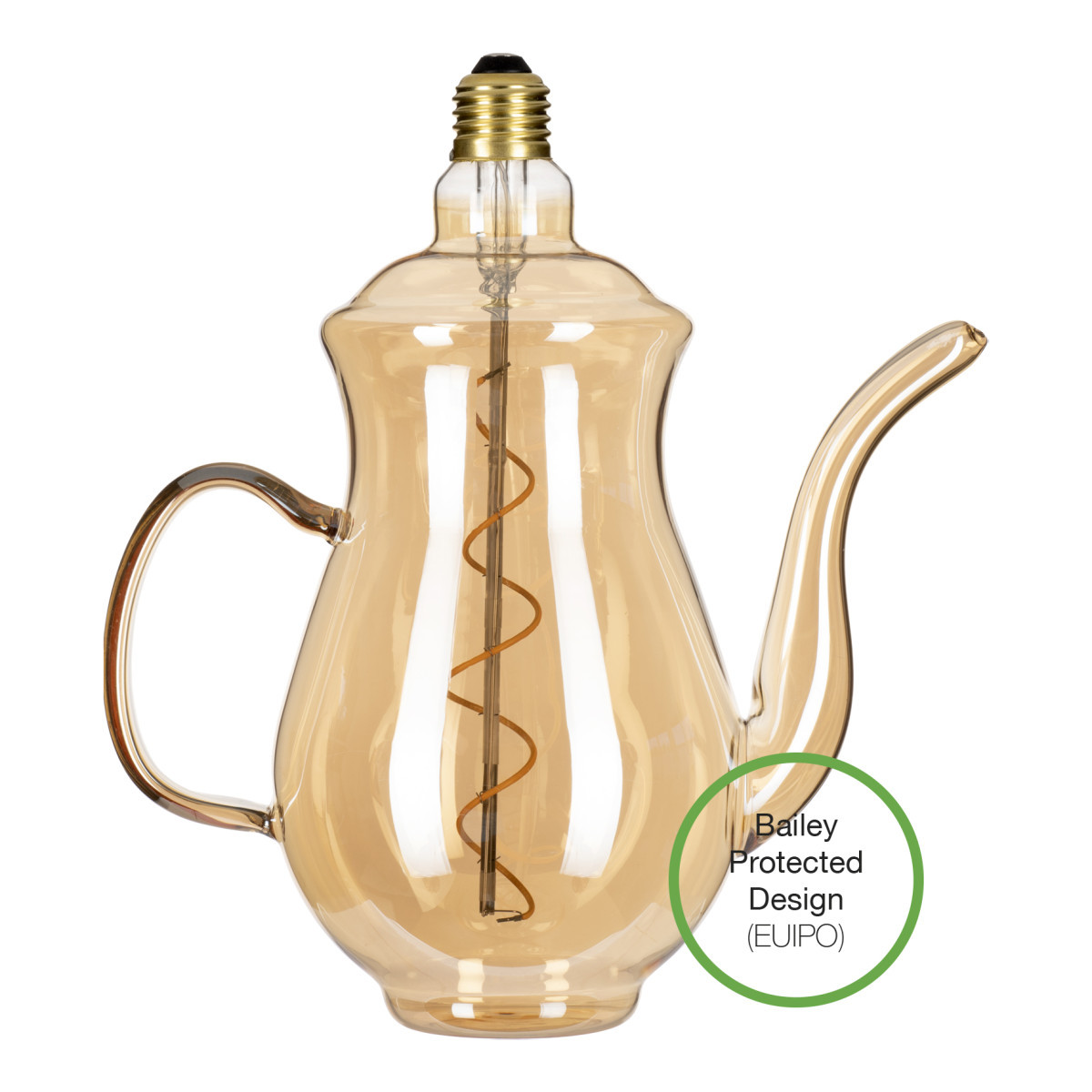 Bailey Shapes by Bailey lights Led Teapot chai e27 dim 4W 160LM 919 goud