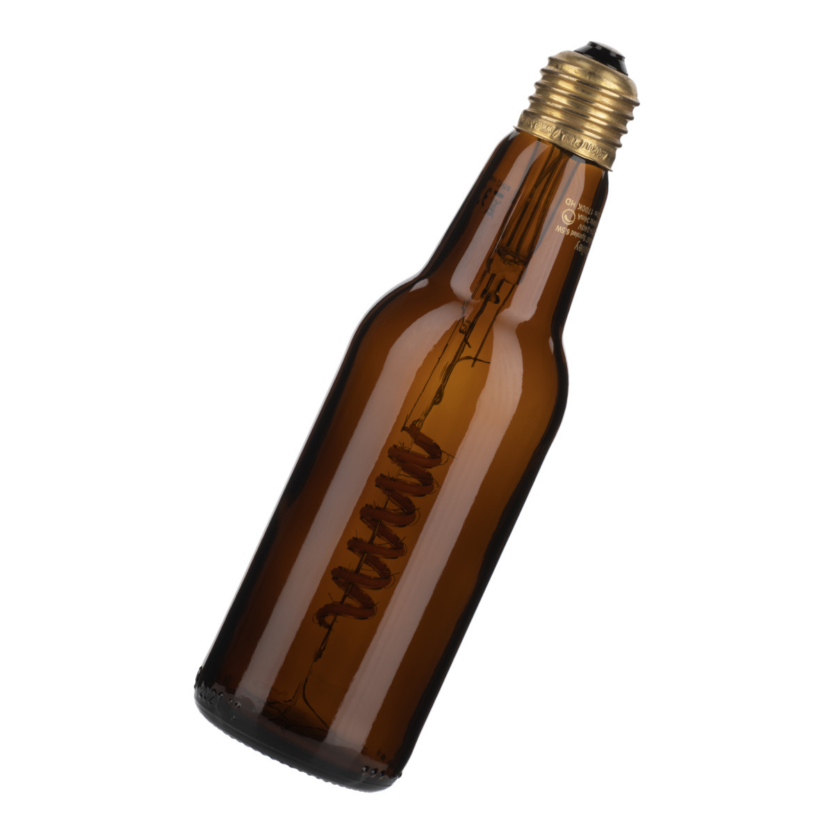 Bailey Spiraled BottLed Spiraled Bottled bierfles e27 dim 6.5W 917 bruin