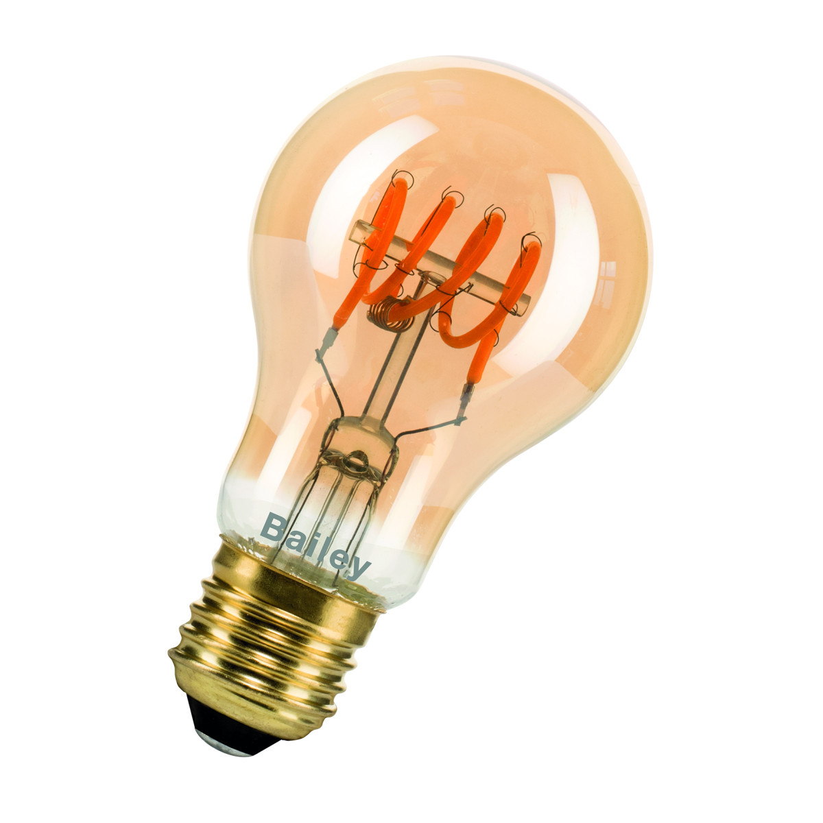 Bailey Spiraled filament Spiraled Thomas a60 e27 dim 3.2W 180LM 919 goud