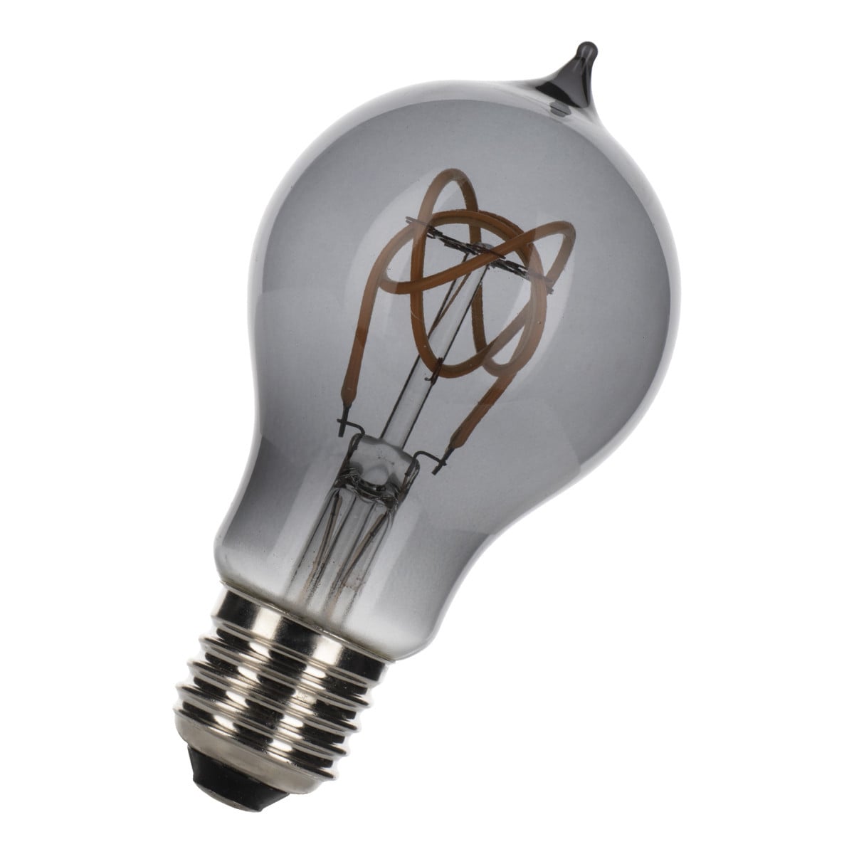 Bailey Spiraled filament vintage Spiraled Nostalgic a60 e27 dim 4W (11W) 80LM 922 zwart