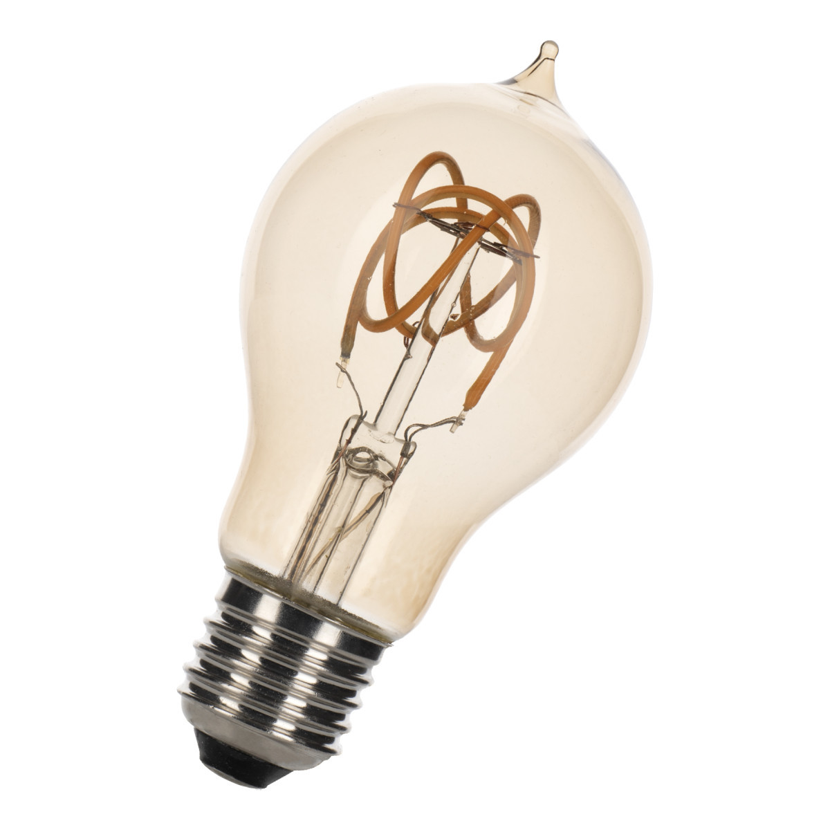 Bailey Spiraled filament vintage Spiraled Nostalgic a60 e27 dim 4W (14W) 130LM 919 goud