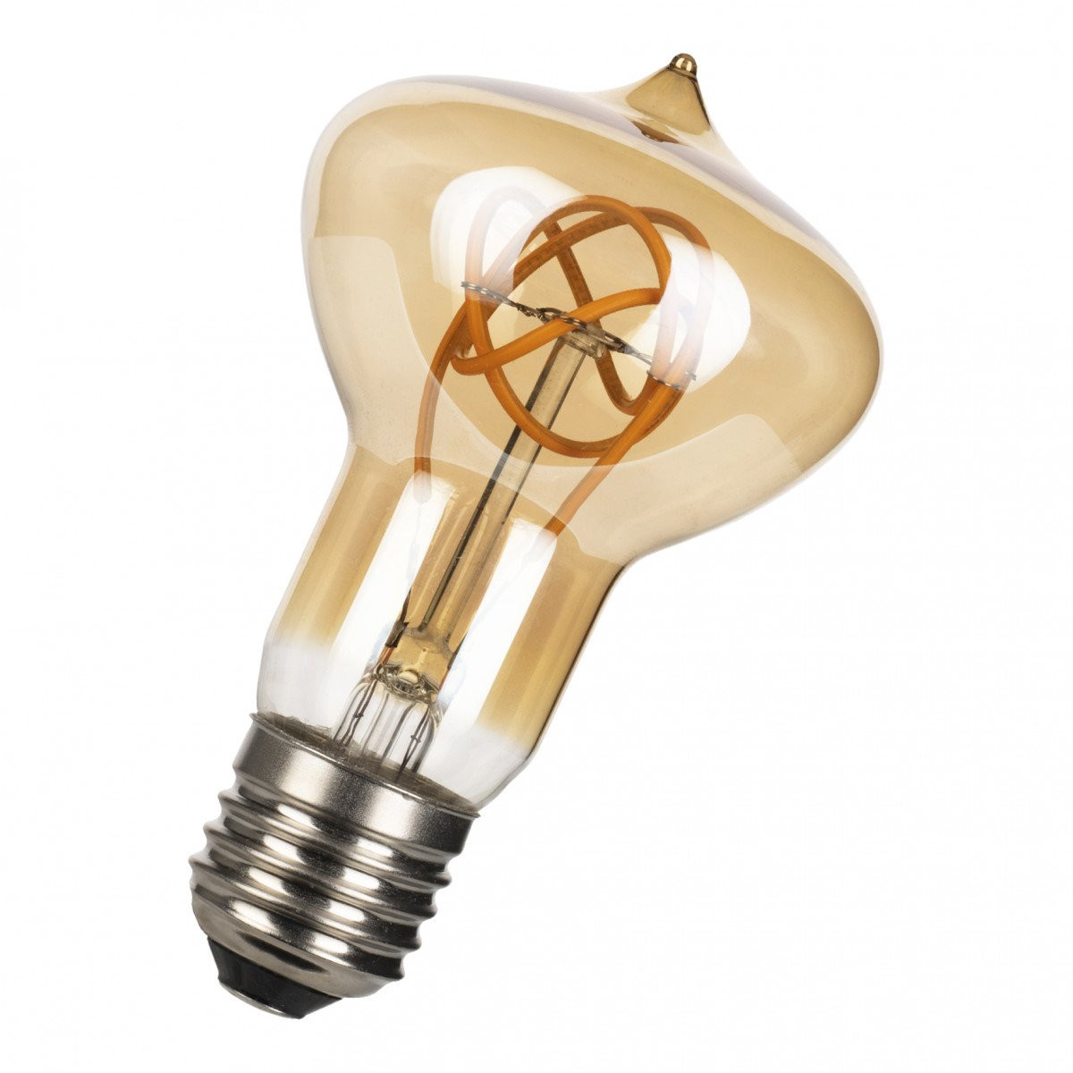 Bailey Spiraled nostalgic led-lamp e27 4W reflector 922 2200K 140LM dimbaar