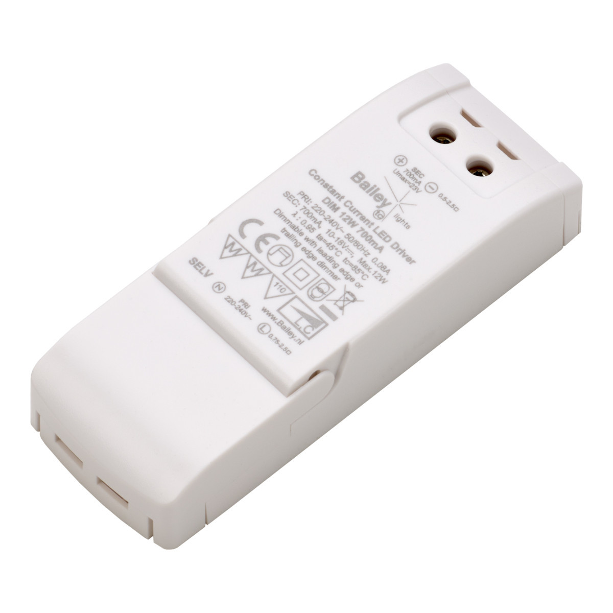 Bailey TOPO Topo CC led driver dim 12W 700ma ip20