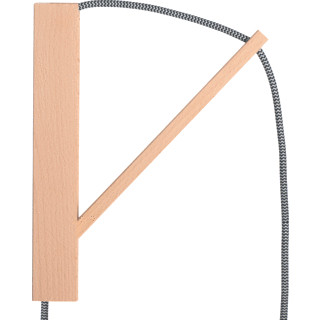 Bailey Accessories wandmontage hout bruin