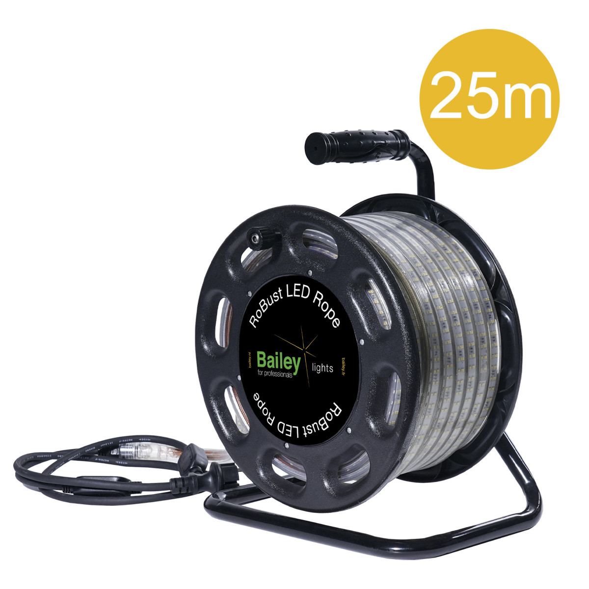 Bailey RoBust LED rope plus Robust Led rope plus 25M 12W/M 1200LM/M 6500K ip65 op haspel
