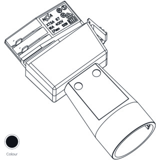 Bailey Adaptor toebehoor verlichting xtsa 67S-2 schuko 3-circuit zwart
