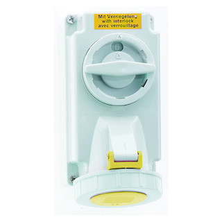 Bals CEE-contactdoos afsch./vergrend WCD 4H 16a 3P 110V ip67 170x90 QC A/V ni