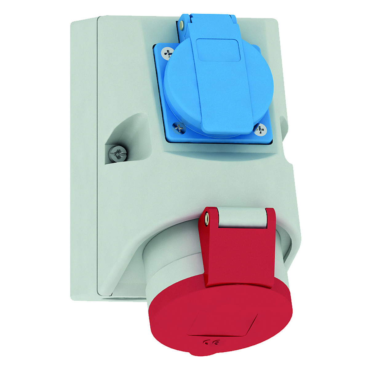 Bals CEE-contactdoos combinatie TK Combi 6H 16a 5P 400V ip44 126x83 bedr G