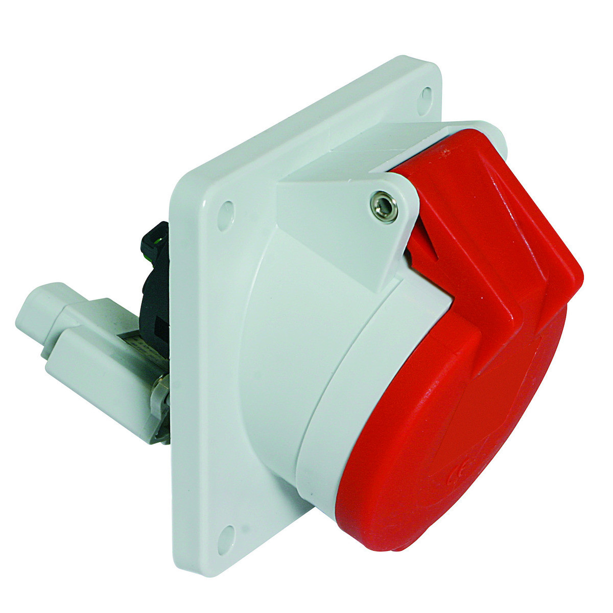 Bals CEE-inbouwcontactdoos(aanbouw) Icd 6H 16a 4P 400V ip44 85x85 QC te SCH ni HKS