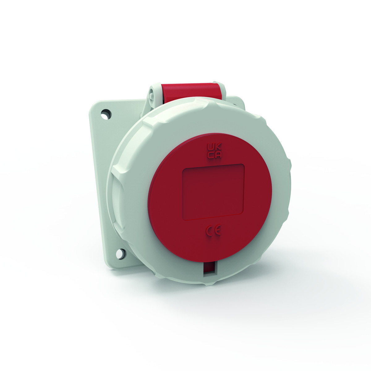 Bals CEE-inbouwcontactdoos(aanbouw) Icd 6H 16a 5P 400V ip67 85x85 QC iq SCH