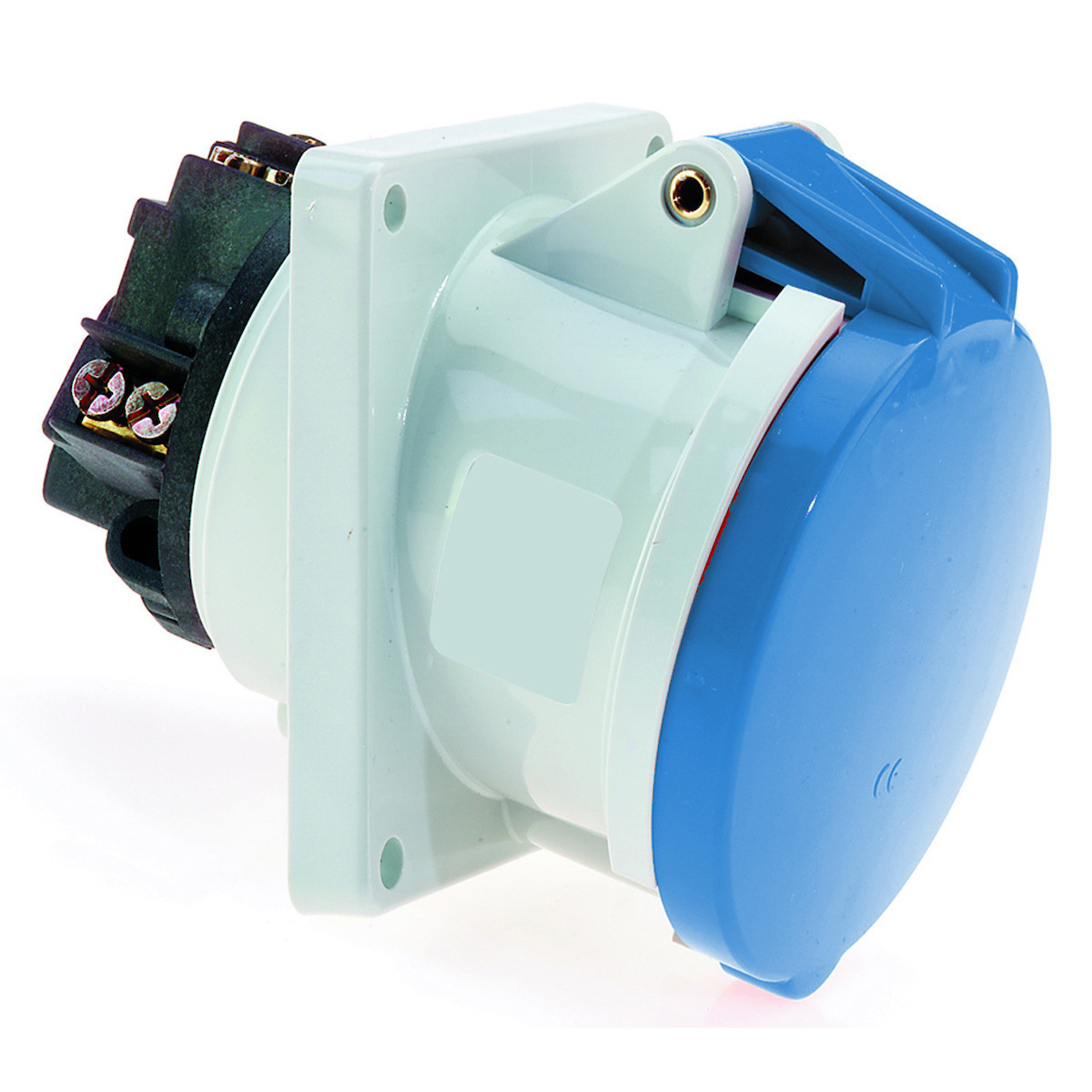 Bals CEE-inbouwcontactdoos(aanbouw) Icd 9H 63a 4P 230V ip67 114x114 SCH ni