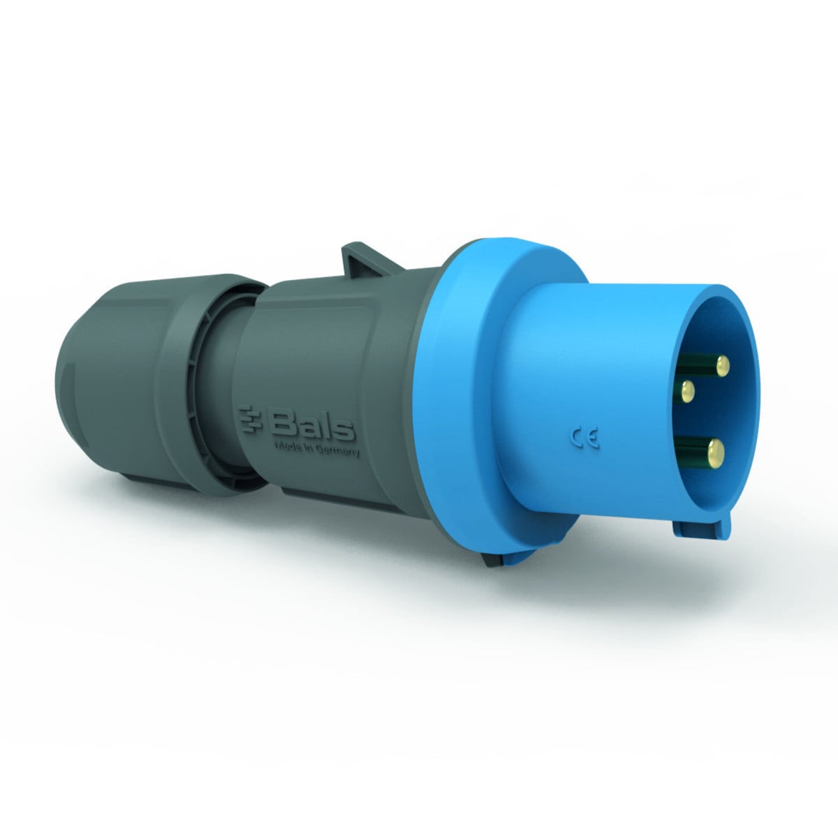Bals CEE-steker(contactstop) STK 6H 32a 3P 230V ip54 QC iq