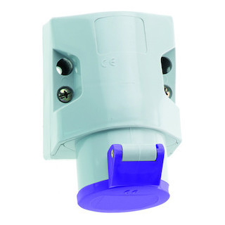 Bals CEE-wandcontactdoos WCD 32a 3P 24V ip44 80x70 ni