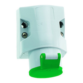 Bals CEE-wandcontactdoos WCD 4H 16a 2P <50V ip44 80x70 ni