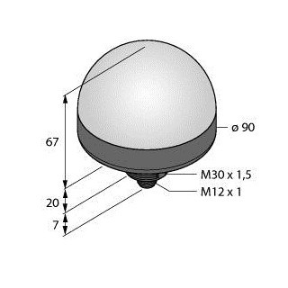 Banner Led-Weergave, signaallamp