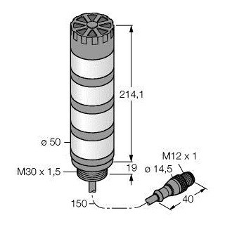 Banner Led-Weergave, signaalzuil