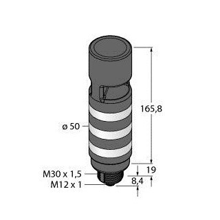 Banner Led-Weergave, signaalzuil