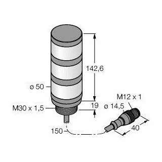 Banner Led-Weergave, signaalzuil