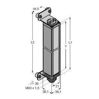 Banner Metend Lichtgordijn, ontvanger