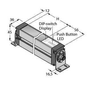 Banner Metend Lichtgordijn, ontvanger