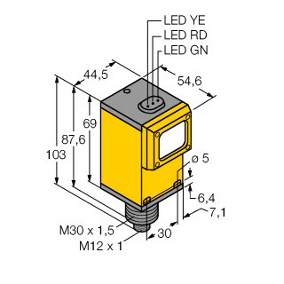 Banner Opto-Elektronische sensor, retro-reflectieve sensor