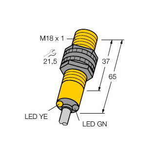 Banner Foto-Elektrische sensor, diffuse sensor met vaste achtergrondonderdruk