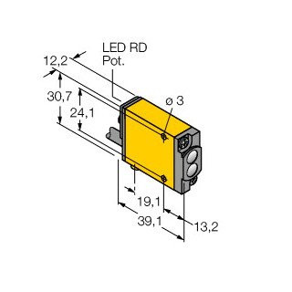 Banner Foto-Elektrische sensor, diffuse sensoren