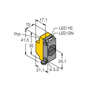Banner Foto-Elektrische sensor, diffuse sensoren