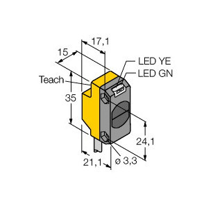 Banner Foto-Elektrische sensor, diffuse sensoren