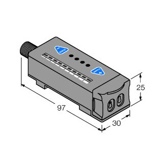 Banner Foto-Elektrische sensor, lichtgeleidersensor voor glaslichtgeleider