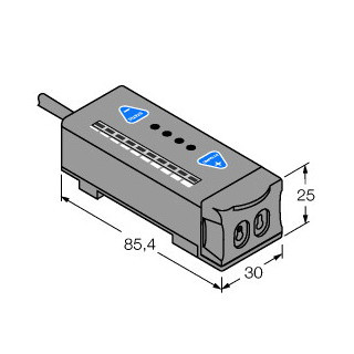 Banner Foto-Elektrische sensor, lichtgeleidersensor voor kunststoffen lichtge