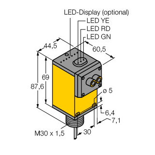 Banner Foto-Elektrische sensor, lichtgeleidersensor voor kunststoffen lichtge