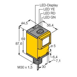 Banner Foto-Elektrische sensor, zender-ontvanger systeem (ontvanger)