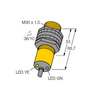 Banner Foto-Elektrische sensor, zender-ontvanger systeem (zender)