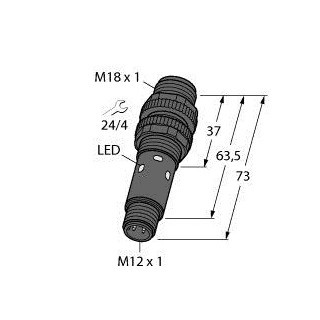 Banner Foto-Elektrische sensor, zender-ontvanger systeem (zender)