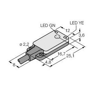 Banner Foto-Elektrische sensor, zender-ontvanger systeem (zender/ontvanger),