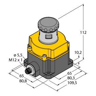 Banner Noodstop, noodstoptoets, niet verlicht