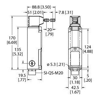 Banner Veiligheidsschakelaars, veiligheidsblokkeerschakelaar, geïntegreerde S