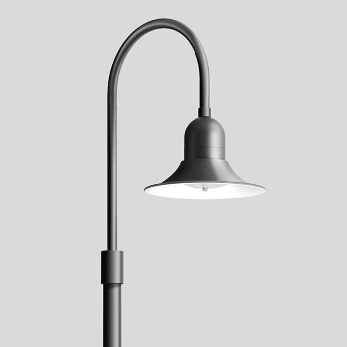 Bega Aufsatzleuchte, grafit 3000 K