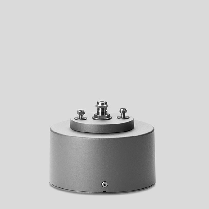 Bega Bevestigingssokkel, zilver