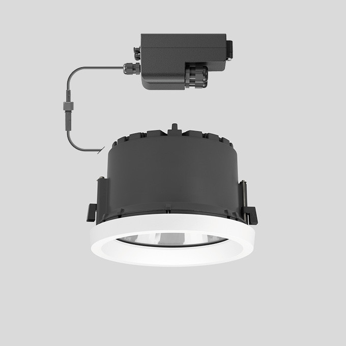 Bega Compact downlight for indoors & outdoors white 3000K