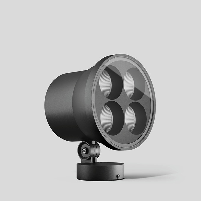 Bega Kompaktscheinwerfer, grafit 4000 K
