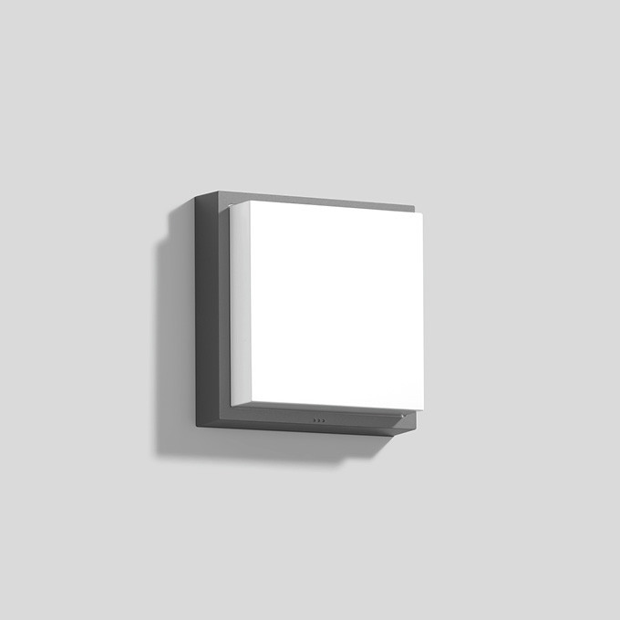 Bega Decken- und wandleuchte, FÜR den innen- & außenbereich, grafit 3000 K