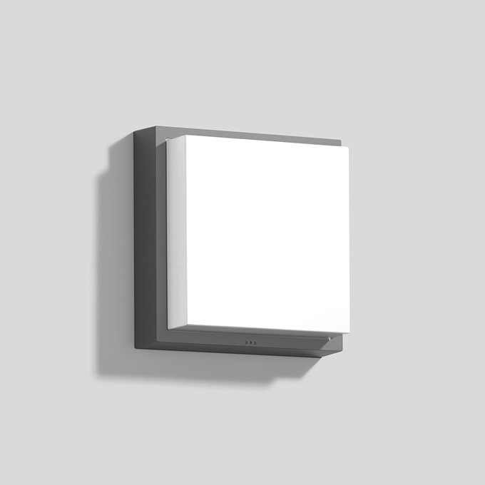 Bega Decken- und wandleuchte, FÜR den innen- & außenbereich, grafit 3000 K