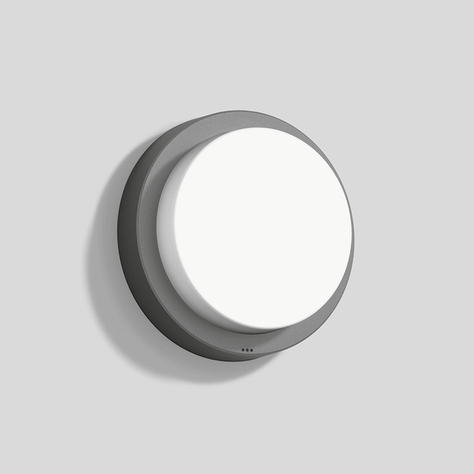 Bega Decken- und wandleuchte, FÜR den innen- & außenbereich, grafit 3000 K