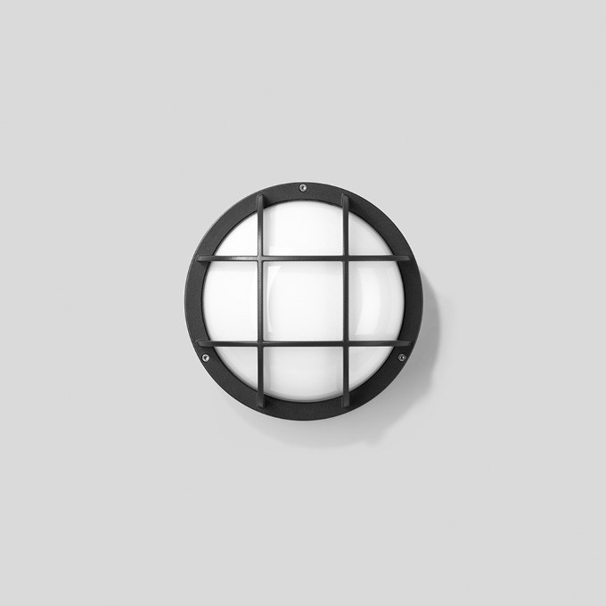 Bega Decken- und wandleuchte, FÜR den innen- & außenbereich, grafit 3000 K