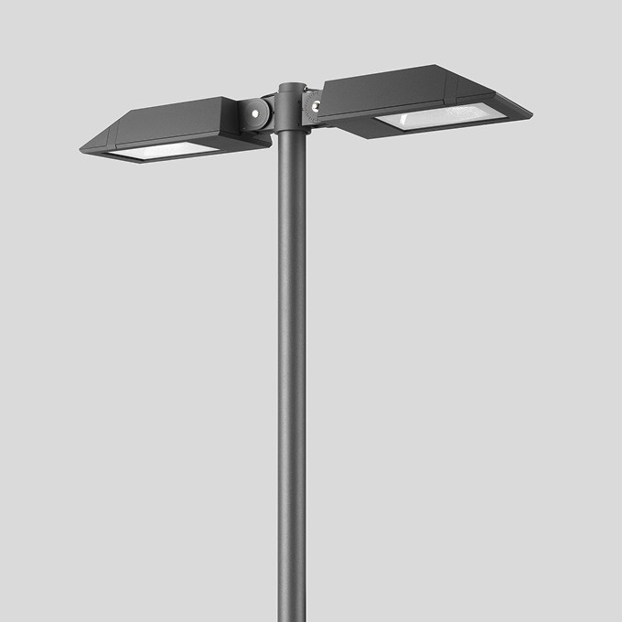 Bega E-Opzetarmatuur, grafiet 3000 K