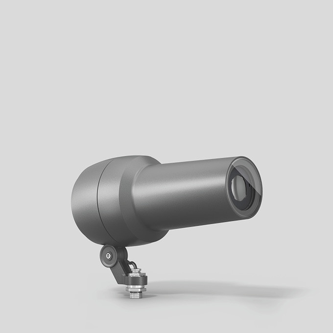 Bega Gobo-Scheinwerfer RGBW, silber