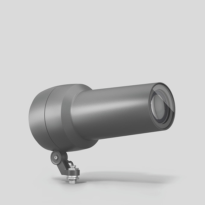 Bega Gobo-Scheinwerfer RGBW, silber